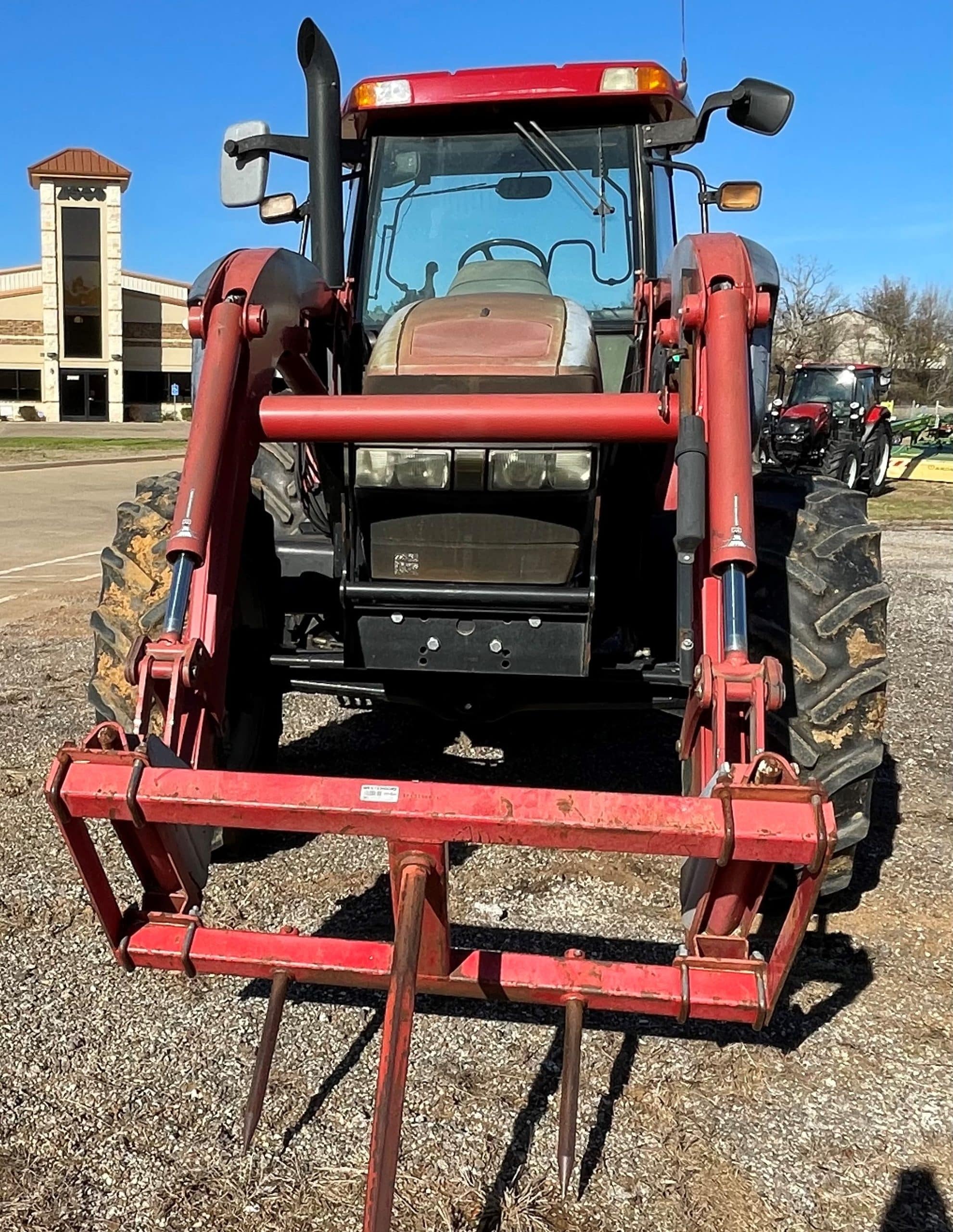 A Large Machine In A Field