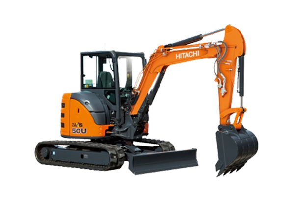 ZX50U-5N Mini Excavators for Sale or Rent | Hitachi | ASCO