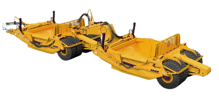 K-Tec 1228 Tandem Scraper for Sale - ASCO Equipment
