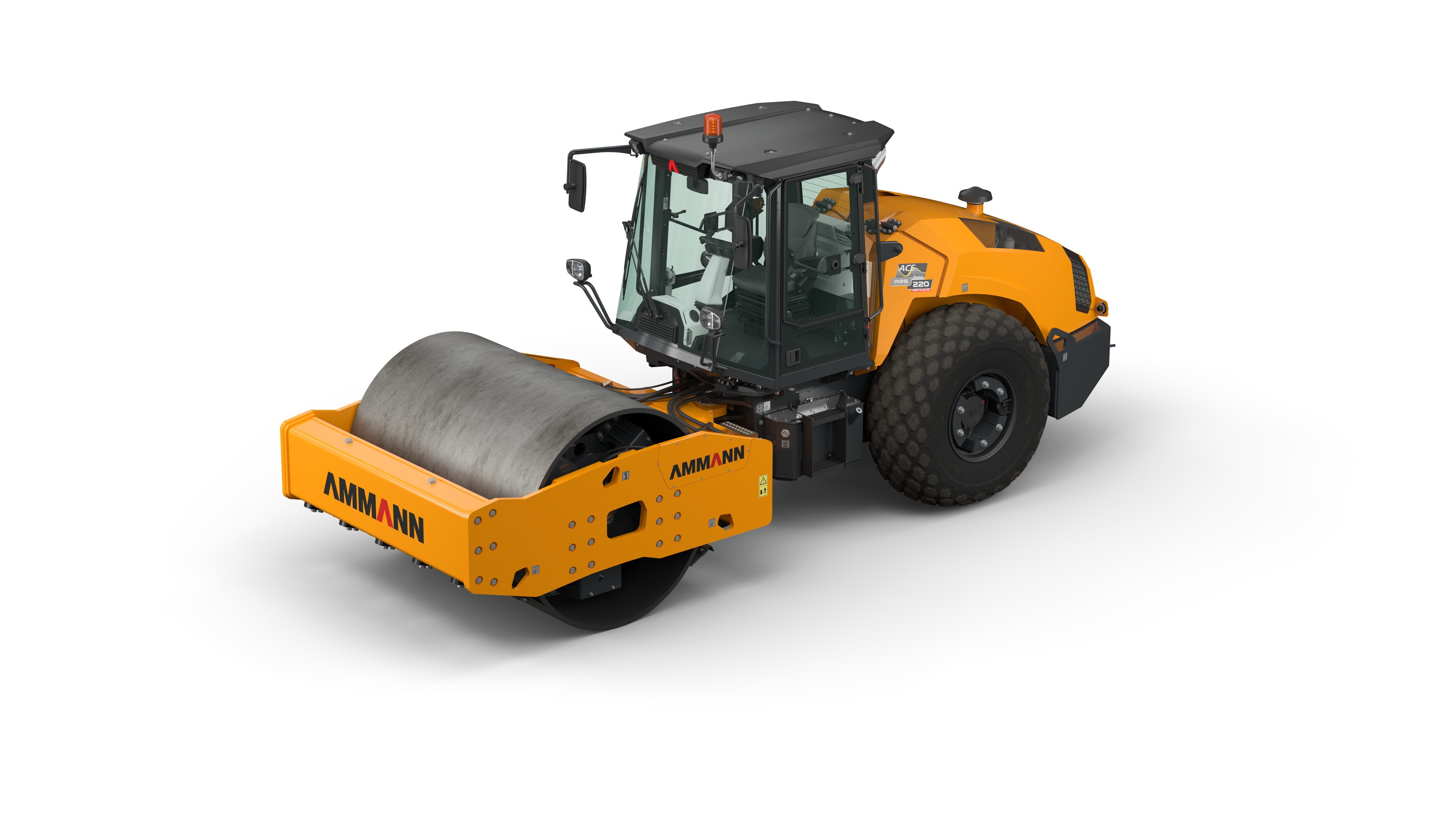 Large Compactor Unit Ammann ARS 220 Single Drum Roller | ASCO Equipment